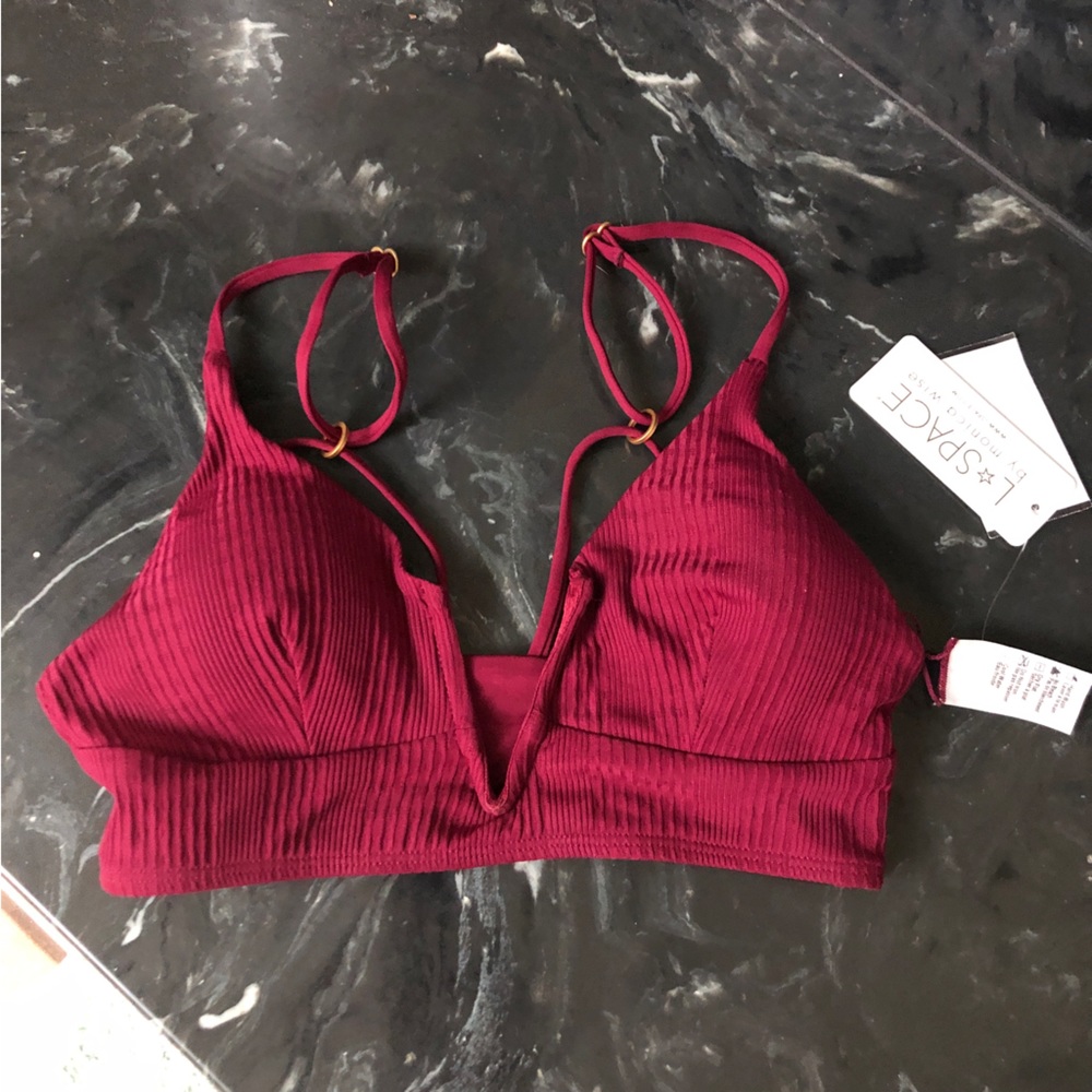 New L Space bikini top Red Small